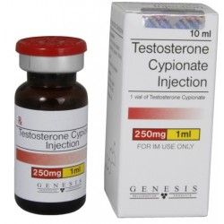 Cypionate de la testosterona inyectable 2500 mg / 10 ml por Génesis